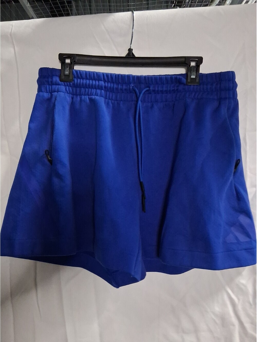 Adidas Sport Mens Blue Activewear Sportswear Casual Fitness Shorts Size Large I2
